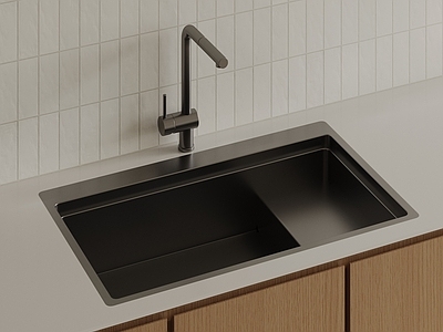 现代简约水槽 现代不锈钢水槽 厨房洗手池 台下洗菜盆 不锈钢洗手池 嵌入式单槽