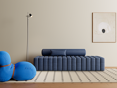 现代简约沙发组合 现代风沙发组合 异形沙发组合