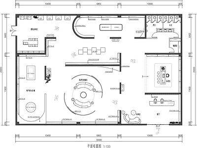 其他展厅 农产品展厅 助农展厅 施工图