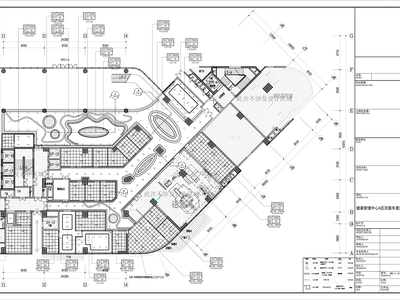 现代医院 健康管理中心 施工图