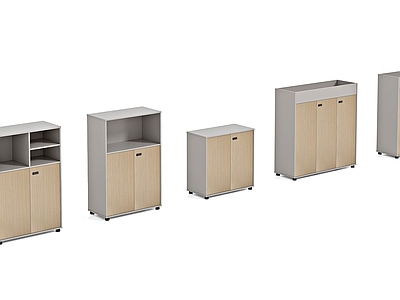 现代简约文件柜 文件柜 矮柜 窗边柜 花槽柜 书柜