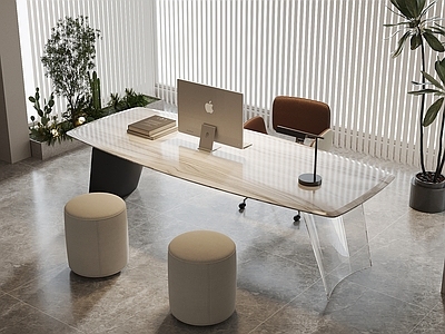 极简办公桌 书桌椅