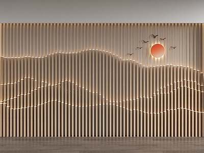 新中式玄关 格栅背景墙 新中式背景墙 客厅背景墙 沙发背景墙 格栅形象墙