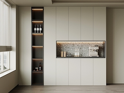 现代简约餐边柜