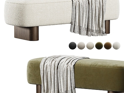 现代简约床尾凳