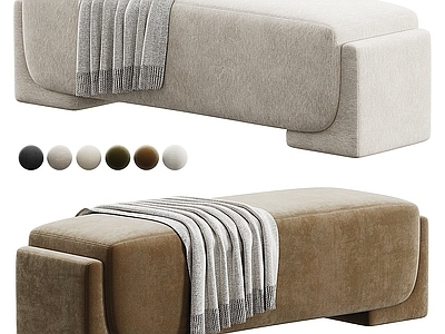 现代简约床尾凳