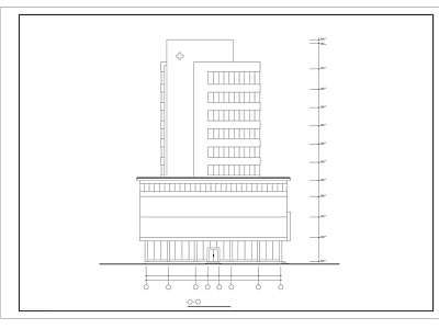 现代医院建筑 妇幼保分健院 施工图
