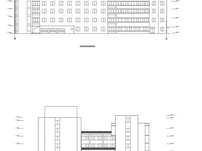 现代医院建筑 急诊大楼 施工图
