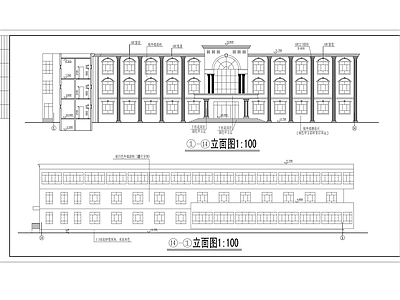 现代医院建筑 医院建筑 施工图