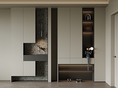 极简玄关 鞋柜