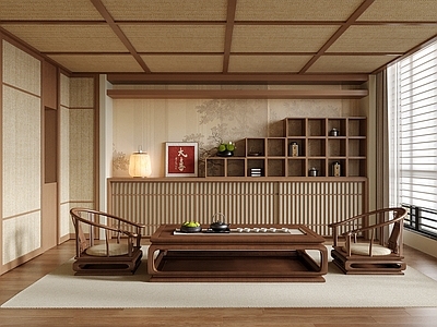 新中式茶室