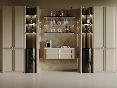 意式轻奢酒柜