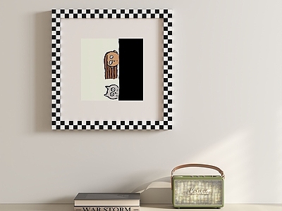 奶油风儿童挂画 现代简约儿童挂画