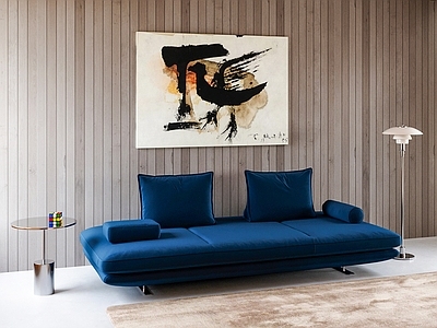 现代简约双人沙发