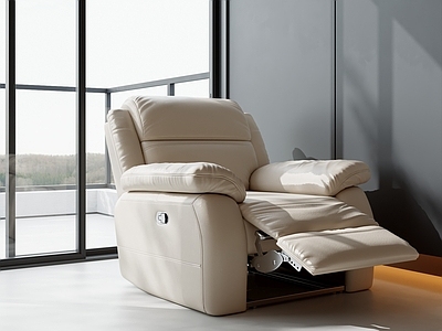 现代简约单人沙发