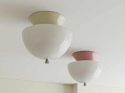 奶油风儿童房吸顶灯 现代简约吸顶灯 卧室吸顶灯