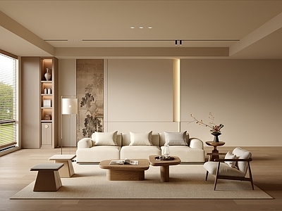 新中式宋式客厅