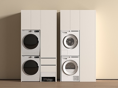 现代简约洗衣机 现代洗衣机柜  洗衣机 阳台柜