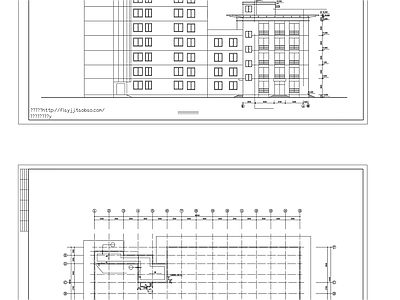 现代医院建筑 门诊楼 施工图