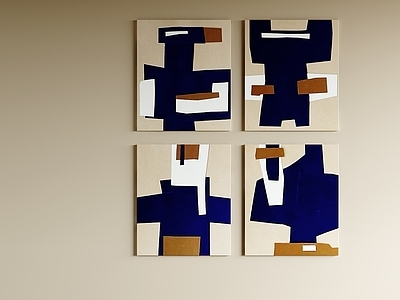 极简主义组合画