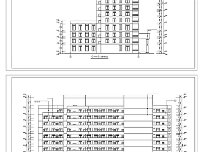 现代医院建筑 医院建筑 施工图