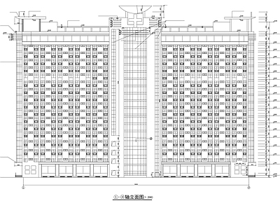 现代医院建筑 医院建筑 施工图