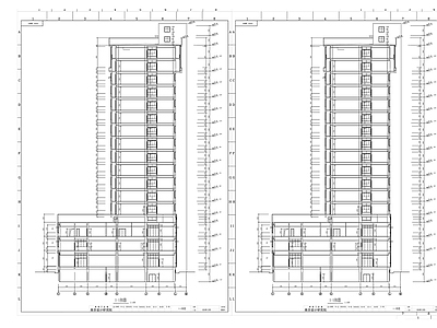 现代医院建筑 医院建筑 施工图