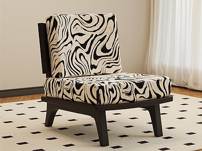 现代简约单人沙发