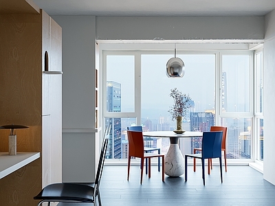 现代简约家居餐厅 现代餐厅