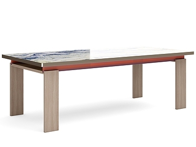 现代简约餐桌 餐桌 茶桌 书桌