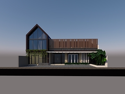 现代主义独栋别墅