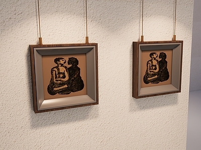 侘寂风相框 实木吊挂相框 实木艺术相框 中古实木艺术相框 中古风艺术相框 实木复古相框