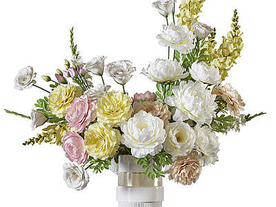 现代花艺 花艺花卉 鲜花摆件 插花花艺 花瓶