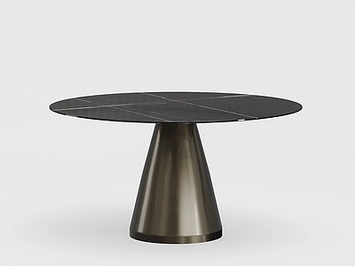 意式极简餐桌 餐桌