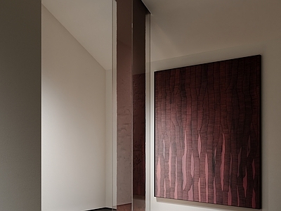 极简油画 意式挂画 中古挂画 现代挂画 红色挂画 轻奢挂画