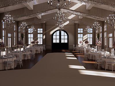 法式轻奢宴会厅