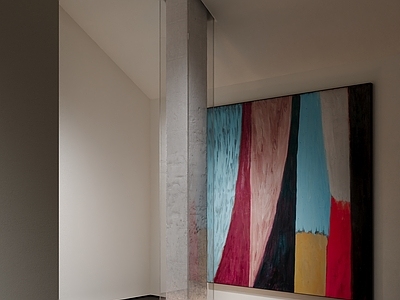 极简油画 现代挂画 油画 抽象画 意式挂画 美式挂画