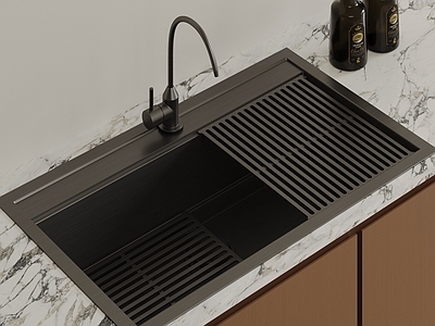 现代简约水槽 现代不锈钢水槽 厨房洗手池 台下洗菜盆 不锈钢洗手池 嵌入式单槽