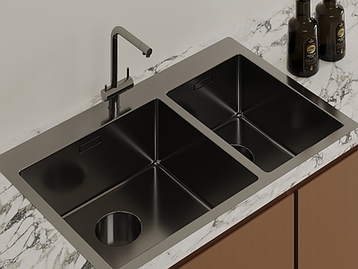 现代简约水槽 现代不锈钢水槽 厨房洗手池 台下洗菜盆 不锈钢洗手池 嵌入式单槽