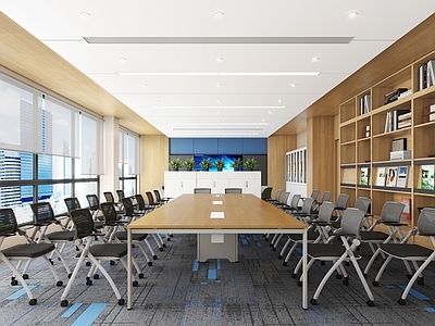 现代简约会议室