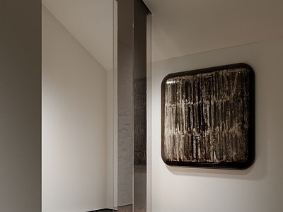 极简油画 油画 中古挂画 宋式挂画 茶室挂画 大理石挂件