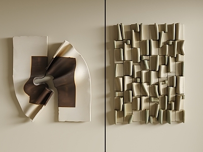 极简挂件 现代墙饰 墙饰挂件 立体墙饰 墙饰组合 几何墙饰