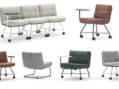 现代简约办公椅 培训椅 会议椅