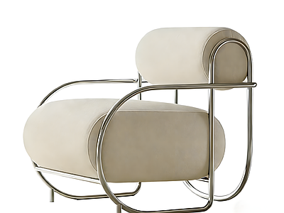 现代简约单人沙发 休闲椅