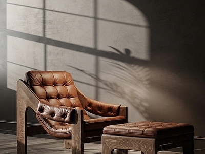 中古风休闲椅 休闲椅 扶手椅 单椅