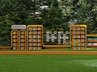 现代简约景墙 科普景墙 动植物科普墙 特色科普墙 互动科普墙 景观科普墙