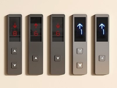 极简主义开关 现代电梯开关 电梯开关 外呼盒 电梯按钮