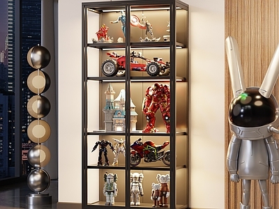 现代简约手办柜 手办 柜子