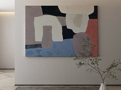 现代简约抽象挂画
