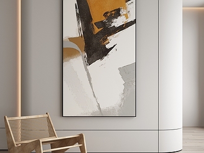 现代简约抽象挂画